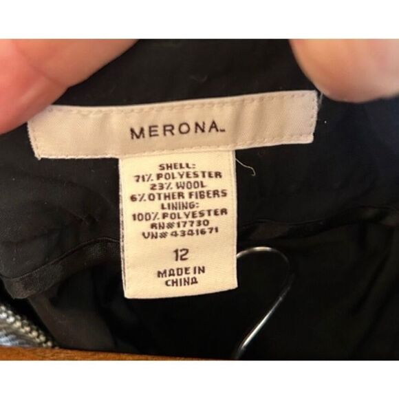 Merona wool blend skirt size‎ 12 - Picture 4 of 5